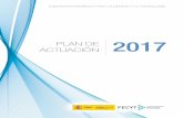 Plan Actuacion FECYT 2017 · 2019-05-22 · participación y espíritu crítico, alejado de la seudociencia, y prestar apoyo y asesoramiento al Sistema Español de Ciencia, Tecnología