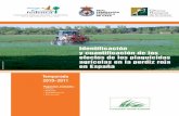 Identificación y cuantificación de los efectos de los ......TEMPORADA 2010-2011 Identificación y cuantificación de los efectos de los plaguicidas agrícolas en la perdiz roja en