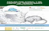 ANÁLISIS POBLACIONAL Y DEL HÁBITAT DEL …...Proyecto europeo LIFE+ Desmania “Programa para la conservación y recuperación del desmán ibérico (Galemys pyrenaicus) y su hábitat