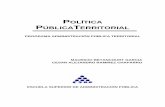POLÍTICA PÚBLICA TERRITORIALesap.edu.co/portal/wp-content/uploads/2017/10/2-Politica-Publica-Territorial.pdf · y de organizaciones no gubernamentales en esas tareas. En otras palabras,