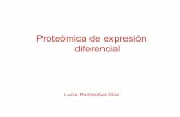 Proteómica de expresión diferencialwebs.ucm.es/info/candida/master2010/claseslucia/expresion_diferencial_2D_2011.pdfMarcaje previo a la separación de las muestras Control Tratado