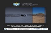ESTADISTICA PROVINCIAL MINERA 2017 Dirección Provincial …hidrocarburos.energianeuquen.gov.ar/wp-content/uploads/2018/04/Estadistica-Minera-2017.pdfmedir la evolución de la producción