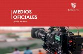 MEDIOS OFICIALES - Sevilla FC · spot en exclusiva - 20 segundos Pase con una pausa publicitaria con dos spot - 50 segundos Pase con una pausa publicitaria con cuatro spot - 4 minutos