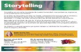 Storytelling - Step Up Storytelling es una parte importante de nuestra humanidad: intercambiamos, inspiramos y nos presentamos con historias En el taller de Storytelling de Step Up