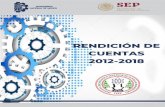 RENDICIÓN DE CUENTAS 2012-2018 · 2019-01-23 · Santiago Papasquiaro presenta el siguiente informe de acciones y metas llevadas a cabo durante el 01 de diciembre de 2012 al 30 de