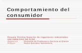 Comportamiento del consumidor - Universidade de Vigosantamaria.webs.uvigo.es/DPSC_Comportamiento_Consumidor.pdf · 2012-09-27 · estudio del comportamiento del consumidor a través