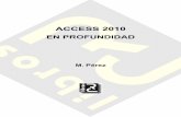 ACCESS 2010 - Libros de informática y computación• Barra de herramientas de acceso rápido. Una sola barra de herramientas estándar que aparece en la cinta de opciones y que permite