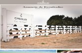 Anuncio de Resultados - cresud.com.ar · 5 mejores regiones como parte de nuestra estrategia de complementar la agricultura en campos propios con agricultura en campos arrendados