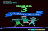Sesión 3 - 4 Sec - Ministerio de Educación del Perú · PLANIFICACIÓN DE SESIÓN DE APRENDIZAJE 10 Unidad 1 - Educación Física Sesión 4to Secundaria 3 ¿Cómo te sentiste en