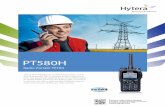 Hytera PT580H - Radio portátil TETRAfiles.ctctcdn.com/a16f70ef001/e77ec42d-5276-4c03-b204-c... · 2016-01-28 · Funciones . Modo de funcionamiento. Modo de operación troncal (TMO):