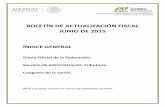 BOLETÍN DE ACTUALIZACIÓN FISCAL JUNIO DE 2015imcp.org.mx/wp-content/uploads/2015/12/ANEXO-1-NOTICIAS-FISCALES-374.pdf · SUBPROCURADURÍA DE ANÁLISIS SISTÉMICO Y ESTUDIOS NORMATIVOS