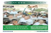 gacetajuchimán · 2009-05-05 · Enseñanza del Idioma Inglés en la modalidad a distancia, así como la reestructuración de los planes de estudio de 14 licenciaturas, fueron aprobadas