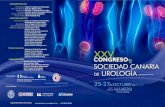 CONGRESO - Sociedad Canaria de Urologíasociedadcanariadeurologia.com/congresos/PROGRAMA... · 2018-09-24 · la XXV CONGRESO SOCIEDAD CANARIA DE UROLOGÍA 25-27 de de de OCTUBRE
