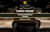 Producción Musical y Sonido · 2020-01-03 · - Introducción al Sonido - Grabación - Procesadores de Señal - Técnicas de Registro Contenido: Dirección : Circunvalación Sur