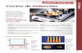 S Cocina de inducción INDUCS · 2018-07-24 · mantenimiento de la temperatura por inducción de INDUCS Un sistema completo El concepto de los aparatos se adecua a todas las necesidades.