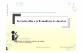 Introducción a la Tecnología de Agentes - unizar.eswebdiis.unizar.es/asignaturas/ISBC/transparencias/4.Control/Agentes.pdf · • Los agentes software surgen dentro del campo de