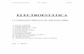 Apuntes de Electrostática Prof. J. Martín ETSEITaransa.upc.es/fisica3/pdf/elec-vac.pdfvectoriales dadas por los valores de su divergencia y de su rotacional. Para el campo eléctrico