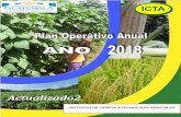 plan operativo ANUAL 2018/acceso informacion/Actualizacion Diciembre...los suelos y nutrición de los cultivos, realizar estudios y clasificaciones de suelos para un mejor aprovechamiento