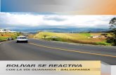 ESPECIAL GUARANDA BALSAPAMBA...Dec 07, 2012  · tación de productos desde los centros de ... Ambato - Guaranda, de 91,30 kilómetros. • Rectificación y mejoramiento de la vía