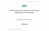 ESCUELA PUCHILCO - Comunidad Escolar · Proyecto Educativo Institucional Escuela Básica Rural G: ... que afecta a los alumnos en sus Aprendizajes. La Escuela es dependiente del Departamento