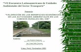 “VII Encuentro Latinoamericano de Unidades Ambientales del ... Tambo/Roberto Espinoza.pdfPara los programas de infraestructura se tienen destinados US $ 22 millones de dólares.
