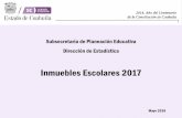 Inmuebles Escolares 2017 - Educación Coahuilaweb.seducoahuila.gob.mx/inmueblesweb/Instructivos/PRESENTACION_2018.pdfEl SIE tiene un tiempo de 30 minutos de espera. 4. En años de