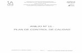 ANEJO Nº 11.- PLAN DE CONTROL DE CALIDAD · 2018-11-12 · proyecto contra inundaciones del rÍo urumea en el tramo akarregi-ergobia (ura/010a/2016) akarregi-ergobia tartean, urumea