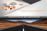 PORTAFOLIO DE SERVICIOS - connectamericas.com General.pdfplataformas y aplicaciones existentes en el ámbito actual, nuestras soluciones, rompen los obstáculos al emplear sistemas