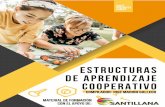 ESTRUCTURAS DE APRENDIZAJE COOPERATIVO · 2019-02-28 · estructuras de aprendizaje cooperativo REPARTE Y APRENDE ¿Cómo se hace? Consiste en elaborar, en equipo de cuatro, un trabajo