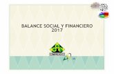 BALANCE SOCIAL Y FINANCIERO 2017 - ComfachocoBALANCE SOCIAL Y FINANCIERO Apreciados asambleístas, el 2017 fue un año de muchos cambios a nivel nacional e internacional en el campo