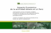 Impacto Económico de la actividad minera en el Perúintranet2.minem.gob.pe/web/archivos/dgss/publicaci... · Impacto Económico de la actividad minera en el Perú ¿Qué pasaría