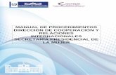 Manual de procedimientos de la Dirección de Planificación ...uip.seprem.gob.gt/resources/2017/Manuales/MANUAL DE PROCESOS Y... · 5. Seguimiento, Monitoreo y Evaluación en la ejecución