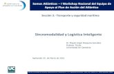 Sección 3.- Transporte y seguridad marítima · Transporte Unimodal-1 modo de transporte Transporte Multimodal - 2 o más modos transporte Transporte Intermodal - 2 o más modos