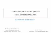 ANÁLISIS DE LA GLUCOSA y HbA1c EN LA DIABETES MELLITUSalcoy.san.gva.es/laboratorio/web/ANALISIS_GLUCEMIA.pdf · •Glucemia pospandrial - Es uno de los componentes principales de