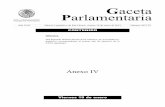 10 ene anexo IV - Gaceta Parlamentaria, Cámara de Diputadosgaceta.diputados.gob.mx/PDF/InfoDip/62/583-20140110-I.pdf · 52 52 • Proyecto de decreto que reforma el artículo 2°