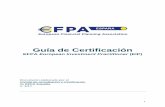 Guía de Certificaciónafe.webs.upv.es/wp-content/uploads/2018/03/GUIA_DE... · 2018-04-03 · declaración de honorabilidad, además de aportar horas de formación continua. El examen