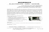 HORNOS - J.L. VICENTIZ S.L. · · Suministros Cerámicos · 2009-05-04 · J.L. VICENTIZ, SL. HORNOS MODELO GAMMA CARACTERISTICAS TECNICAS. ESTRUCTURA: Totalmente indeformable, construida