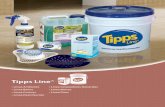 Tipps Line · 2019-07-01 · • Limpiadores Producto 5 Litros 19 Litros Limpiador Sarricida QUI0242TL QUI0017TL QUI0383TL Pastilla Azul desinfectante 48 gr 50 piezas QUI0074TL Pastilla