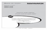 Gracias por escoger Magnavox. ¿Necesita ayuda de manera rápida? · 2006-04-05 · Gracias por escoger Magnavox. ¿Necesita ayuda de manera rápida? MANUALDELUSUARIO Televisor a