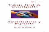 Trabajo final de investigaciónveronicamenduina.com/pdf/constelacionesymigracion.pdf3. Entender el proceso migratorio de España para entender mejor al cliente. 5 4. Veinte casos de