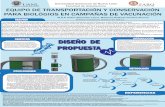 poster de diseño de la salud - INAOE - Ptecnologia_salud/2018/...EQUIPO DE TRANSPORTACIÓN Y CONSERVACIÓN PARA BIOLÓGIOS EN CAMPAÑAS DE VACUNACIÓN INTRODUCCIÓN REFERENCIAS METODOLOGÍA