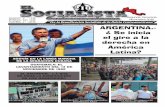 “Por la Reunificación Socialista de la Patria Centroaméricana” … No 210.pdf · 2015-11-25 · un cambio de gobierno en ese país. Con estas elecciones ﬁ nalizan 12 años