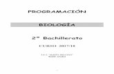 PROGRAMACIÓN BIOLOGÍA 2º Bachilleratoiesmariabellido.es/wp-content/uploads/2017/10/Program-BIO...- 3 - 1.- INTRODUCCIÓN La programación didáctica que presentamos a continuación