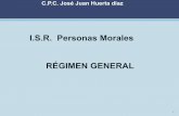 I.S.R. Personas Morales RÉGIMEN GENERAL · actividades empresariales, las instituciones de crédito, las sociedades y asociaciones civiles y la asociación en participación cuando