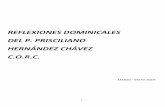 REFLEXIONES DOMINICALES DEL P. PRISCILIANO HERNÁNDEZ ... · ellos Jesús es condenado a muerte. De los que defienden sus intereses ideológicos, aunque se pisotee la dignidad de