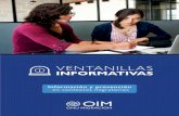Información y prevención en contextos migratoriosprogramamesoamerica.iom.int/sites/default/files/... · medio de comunicación. Responden a las necesidades del contexto migratorio