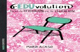 manualidades rEDUvolution la revolución educativa …El término rEDUvolution, nace de la fusión de los tér-minos revolución y educación y apunta a la necesi-dad de ejecutar una