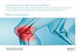 Osteoartritis de rodilla - Ruiz Pharma · 6 MOZArT – Monografía de producto Osteoartritis La osteoartritis (OA), la más frecuente de las enfermedades articulares, puede llegar