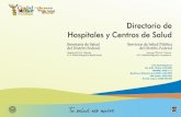Directorio de Hospitales y Centros de Saludesclerodermiamexico.com/pdf/Directorio_CS.pdf · 2016-04-11 · Juventino Rosas No. 78 esq. Tetrazzini (planta alta), col. Ex hipódromo