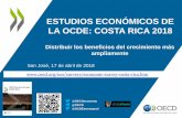 ESTUDIOS ECONÓMICOS DE LA OCDE: COSTA RICA 2018 · % de la fuerza laboral Tasa de desempleo % de la fuerza laboral Fuente: OCDE, base de datos de estadísticas de la Fuerza de Trabajo.